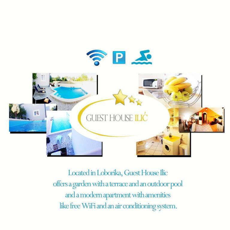 Guest House Ilic Loborika Bagian luar foto